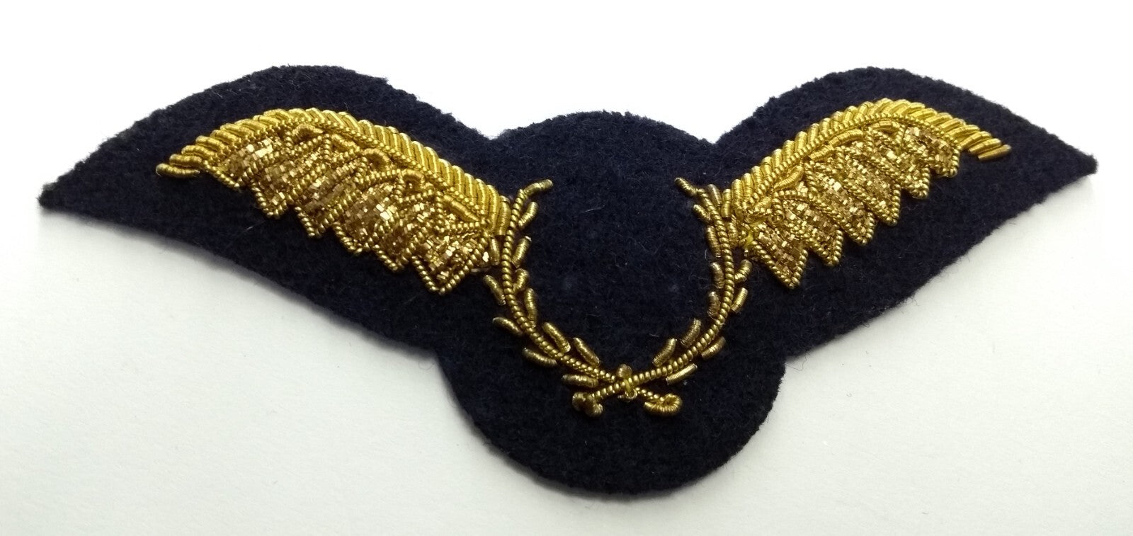 RAF Royal Air Force Brevet Badge Ceremonial Dress Full Wing Gold Wire Insignia Made in UK