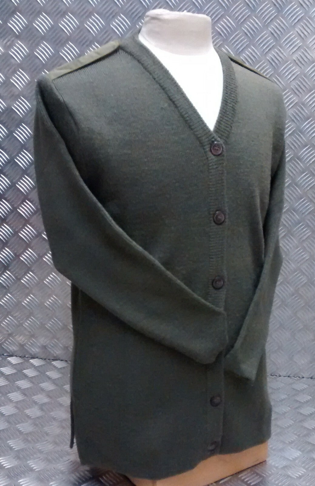 WRAF Army Royal Navy Cardigan 80% Wool Genuine Issue All Sizes - NEW