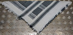100% Cotton Shemagh / Arab Scarf / Pashmina / Wrap / Sarong Black on White - NEW