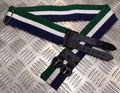 Issue Tri Colour Striped Stable Belt Fully Adjustable NEW