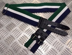 Issue Tri Colour Striped Stable Belt Fully Adjustable NEW