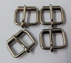 Genuine British Issue 5/8"Nickel Plated Small Roll Buckles X4 STD42