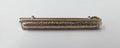 Genuine British Service Decorative Silver Metal Rank / Stripe Bar ABL2 - NEW