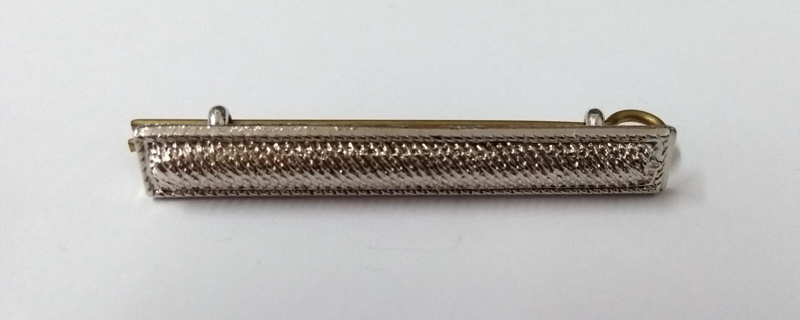 Genuine British Service Decorative Silver Metal Rank / Stripe Bar ABL2 - NEW
