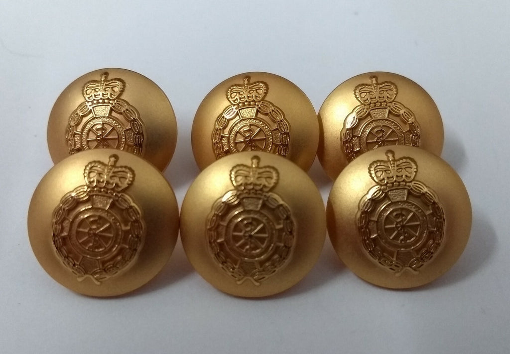 Genuine Vintage British LAS London Ambulance Service Dress Cap Buttons 16mm