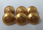 Genuine Vintage British LAS London Ambulance Service Dress Cap Buttons 16mm