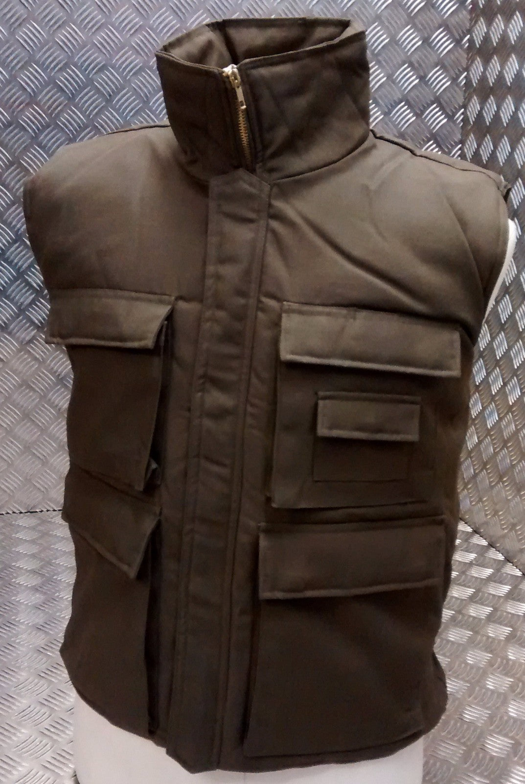 Hunters Action Vest OD Green Tactical Fishing Body Warmer - NEW