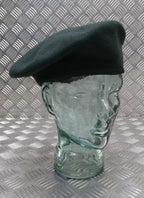 Rifles Green Wool Beret Genuine Hobson London Issue Lined Bonnet 7 1/2