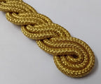 Gold Cords Shoulder British Made Army Issue no Rank Insignia Ceremonial
