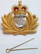 British Navy OFC Beret Badge RN Royal Crown Laurel & Anchor NEW x2