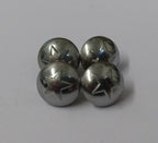 5 Point Star Small 11.6mm Dress Hat Buttons Looped Back With Raised Insignia X6