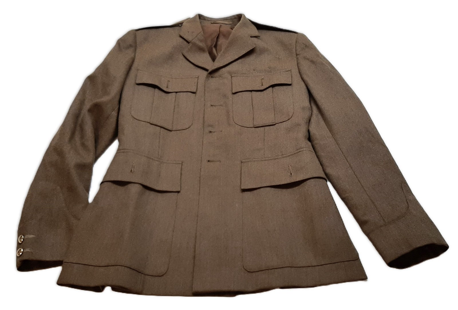FAD Jacket No2 British Army Uniform No Insignia Button Cuffs Chest 104cm