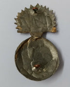 Vintage RWF ICH DIEN British Ornament Large Badge Royal Welsh Fusiliers