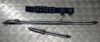 Style Old Pattern Navy Blue Belt & Braided Straps NRS3