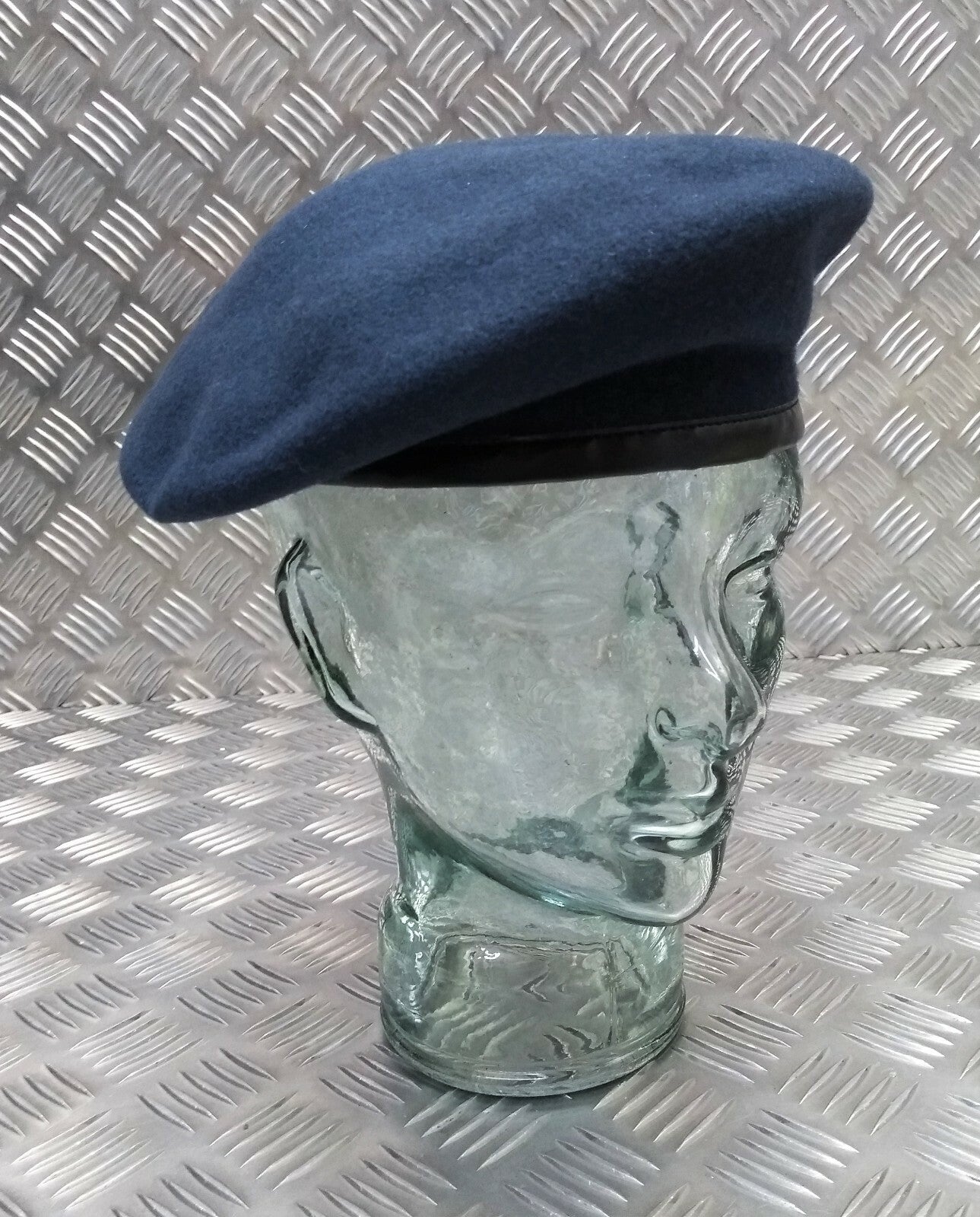 Airforce Blue Beret 100% Wool Taped Rim Scouts & Various Organizations 56cm