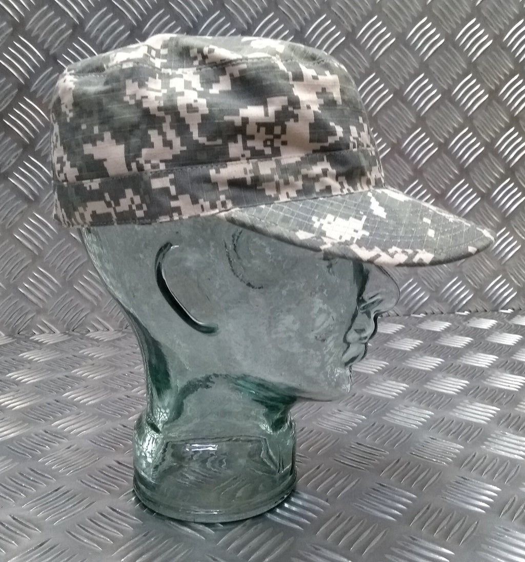 ACU Digital Patten Camouflage Crap / Patrol Hat / Combat Cap Size Large - NEW