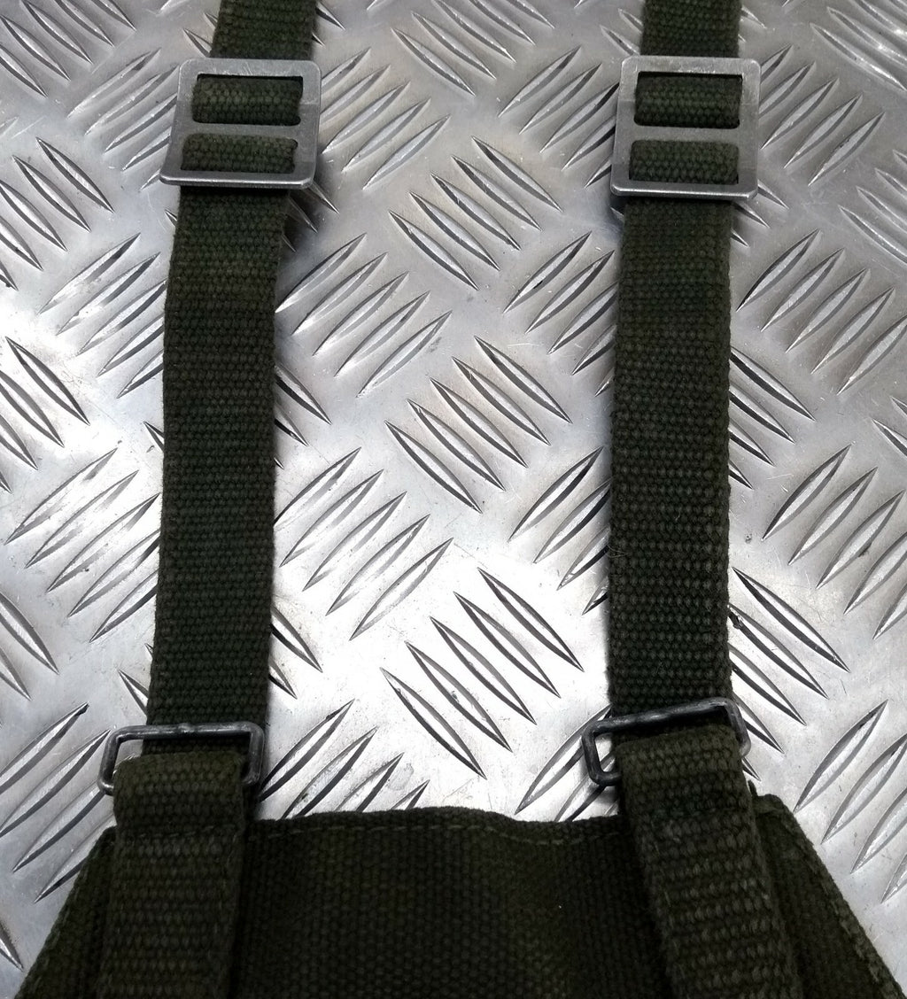 Vintage Green Web Yoke / Suspender / Brace Harness HDRG1