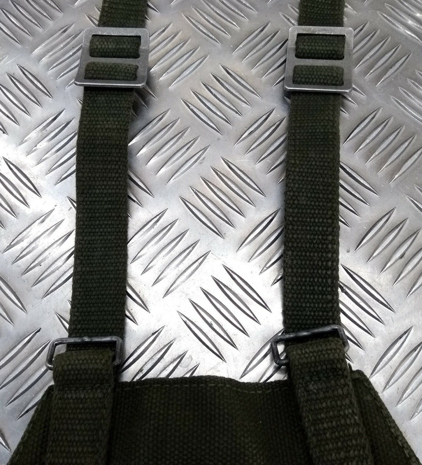 Vintage Green Web Yoke / Suspender / Brace Harness HDRG1