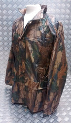 Military Style 100% Waterproof Foul Weather Suit Tree Bark Camo - NEW