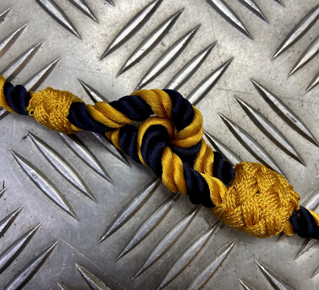 RLC Womens Lanyard Royal Logistics Corps Dark Blue & Gold Genuine Issue