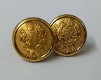 Vintage RSPCA Buttons Obsolete Collectors R.S.P.C.A Kings Crown Issue ASBT350