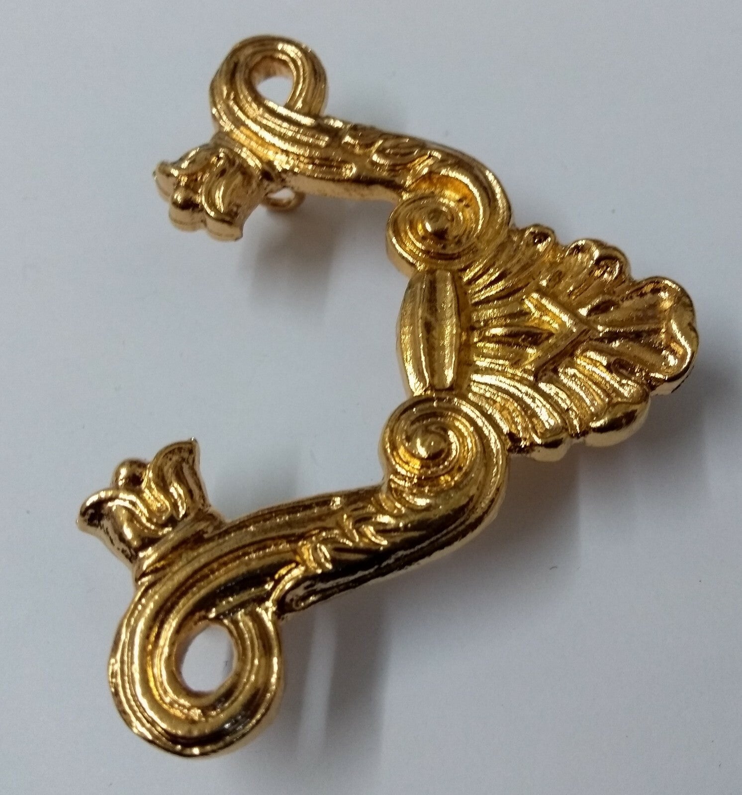 Genuine Guards Ceremonial 3" Decorative Cross Strap End 2 Stays STD180