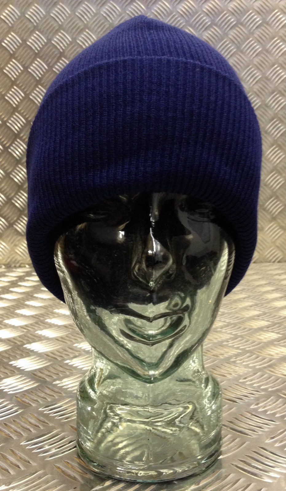 BLUE Tight Knit Beanie Hat / Watch Cap - One size - BRAND NEW