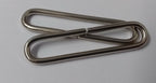 Genuine British Issue 1 3/4" Nickel Plated Belt Loop Over x 2 NEW