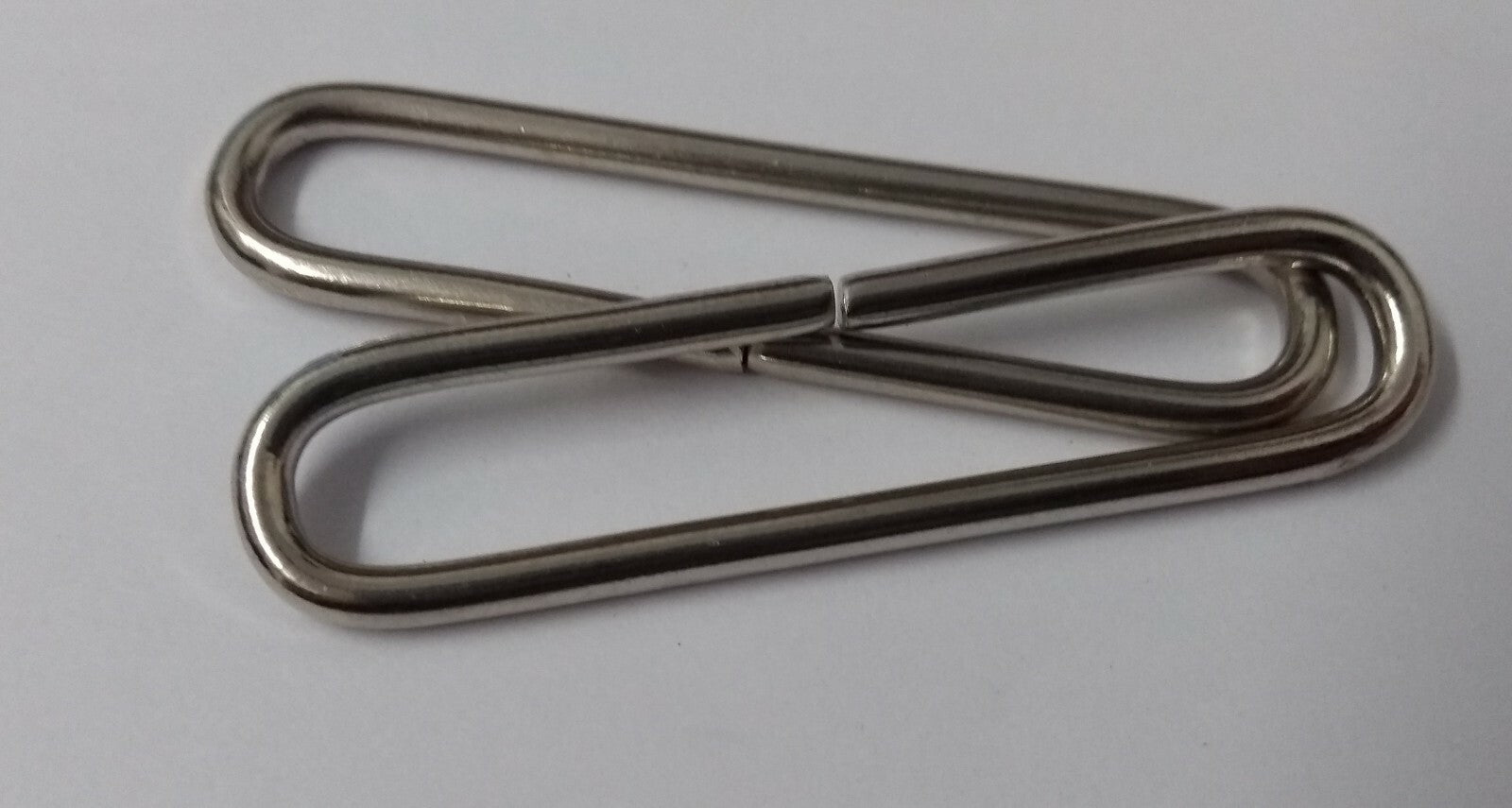 Genuine British Issue 1 3/4" Nickel Plated Belt Loop Over x 2 NEW
