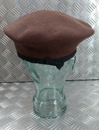 Brown Beret Service Dress Hobson of London Mil-Spec Lined Wool New Old Stock