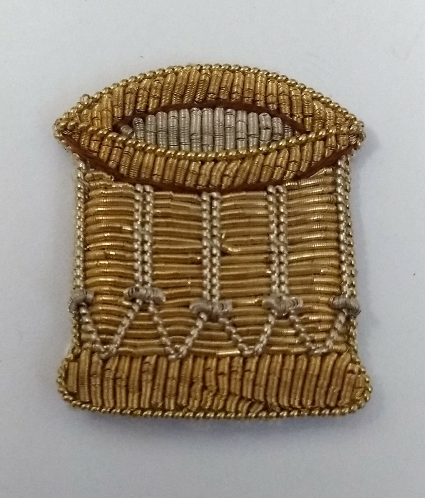 Genuine Vintage British Issue Braided Drummer Drum Major Badge