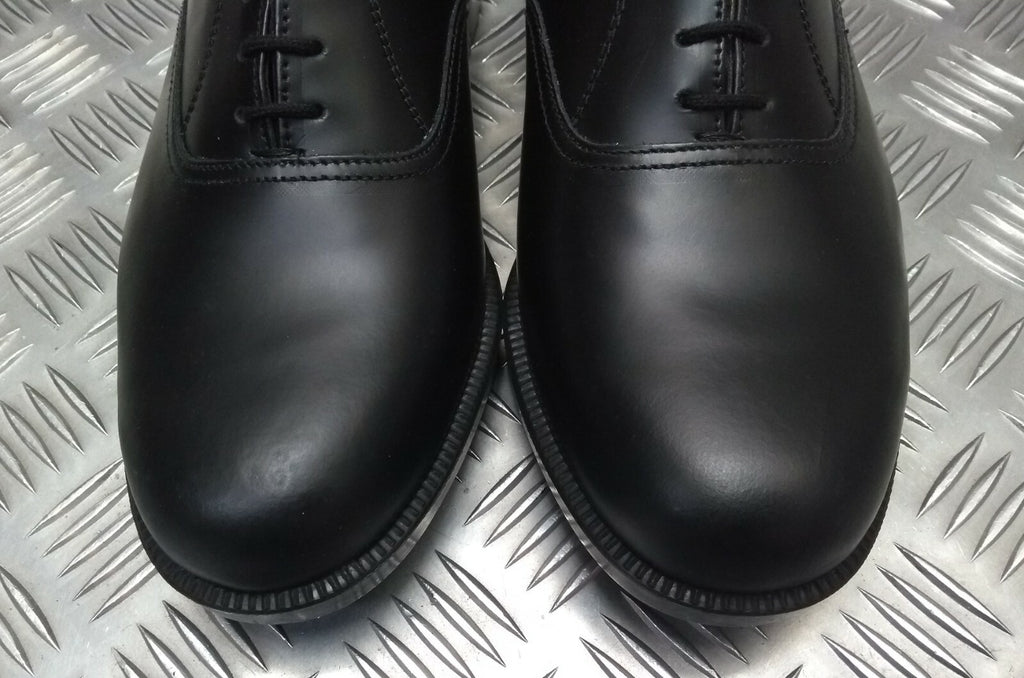 Black Parade Shoes Genuine British No Toe Cap DMS Sole - NEW