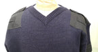 British Navy V-Neck Utility Jumper Sweater 80% Wool All Sizes
