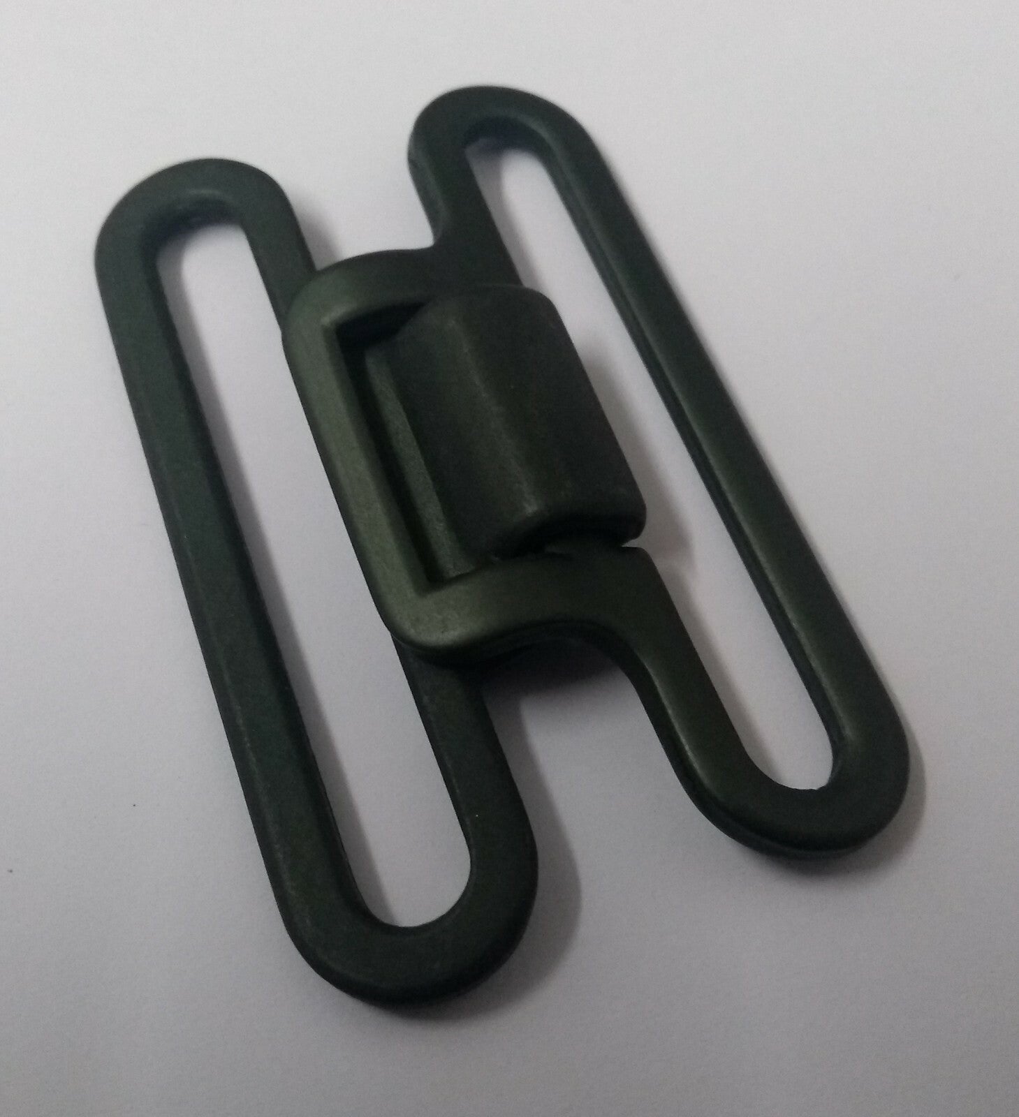 Pistol Belt Buckle Replacement Metal Belt Buckles Dark Green - New old Stock
