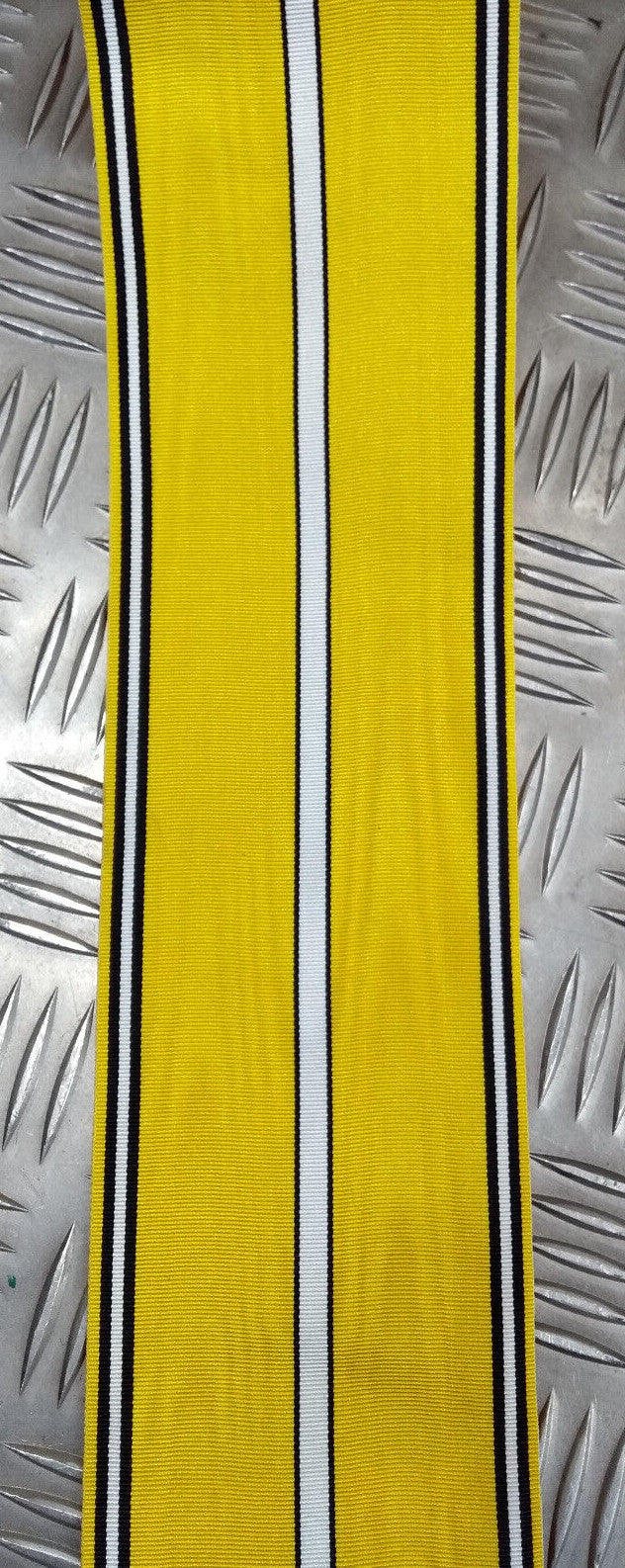 Vintage 9cm Wide Striped Grosgrain Ribbon Made by Toye, Kenning & Spencer