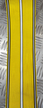 Vintage 9cm Wide Striped Grosgrain Ribbon Made by Toye, Kenning & Spencer