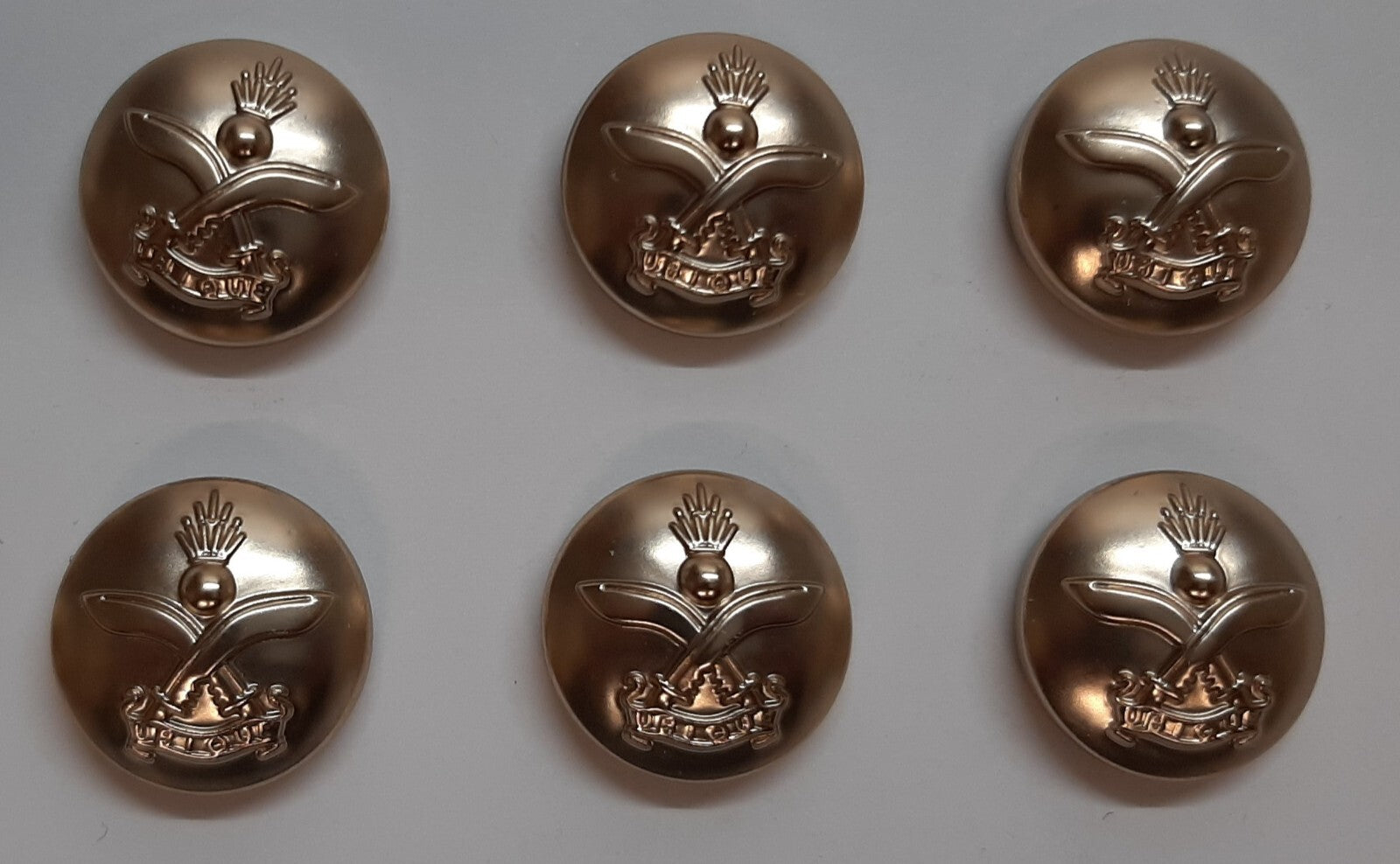 Queens Gurkhas Buttons Engineers British Army Insignia Dress For No1 or No2