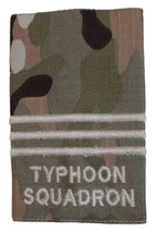 Typhoon Squadron Slide MTP RAF Royal Air Force Shoulder Slider 3 Bar