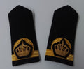 Oman Naval Rank Shoulder Boards Officer Laced Royal Crown Obsolete Navy Issue