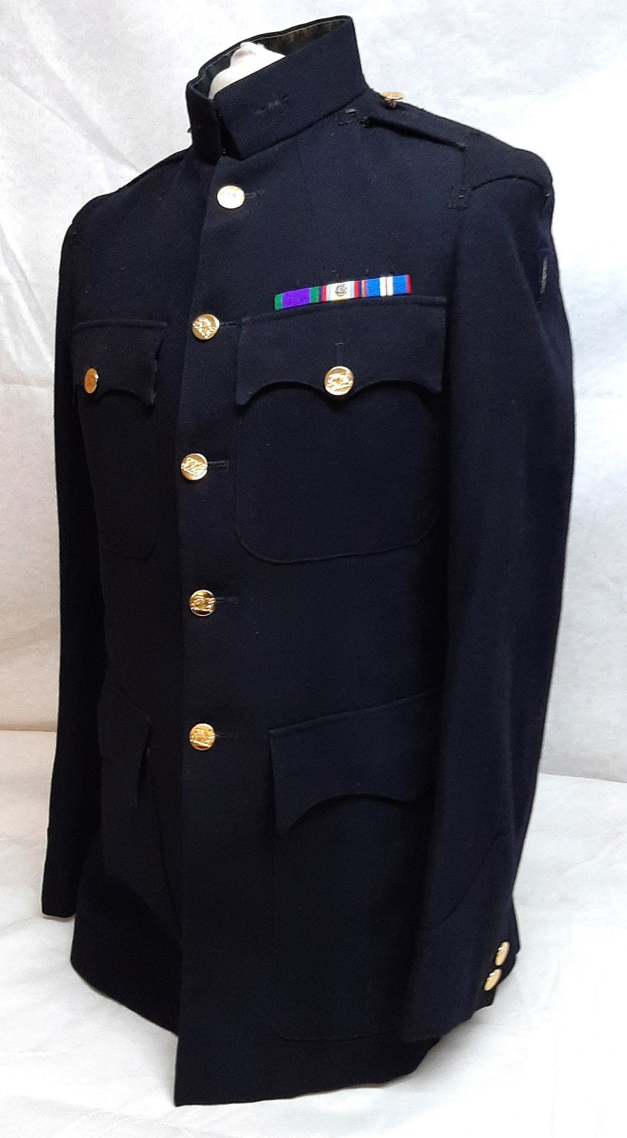 British Army Vintage No1 Jacket Blues Tunic Ofc RDG Buttons