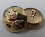RAF Royal Air Force Airforce Buttons Q/C for Dress Jackets and Blazers Air Force No1 No2 2 Pairs
