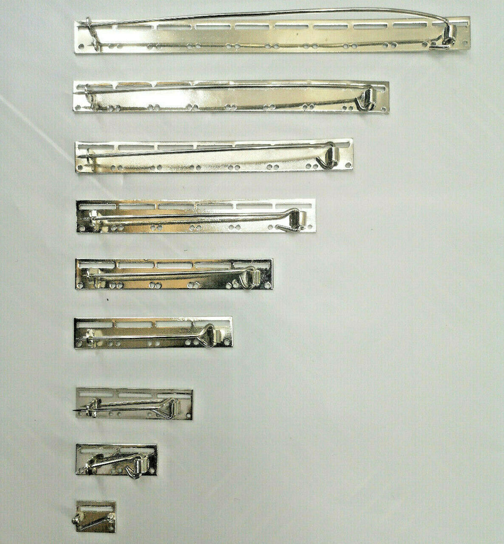 Miniature Size Medal Mounting Brooch Bars Assorted Sizes 1 - 10 Space NEW