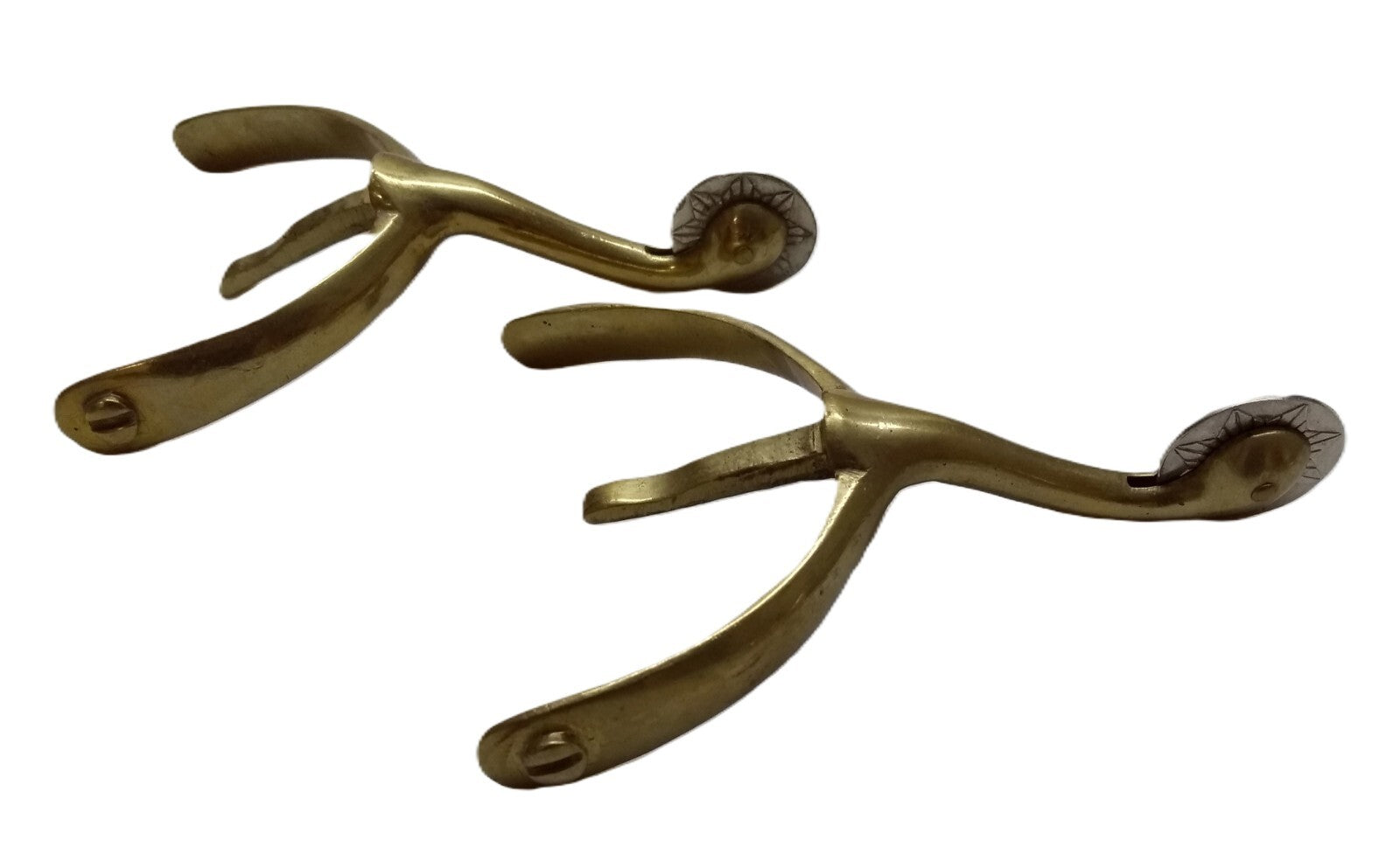 Swan Neck Spurs Short British Army / Officers & Soldiers Parade Boots