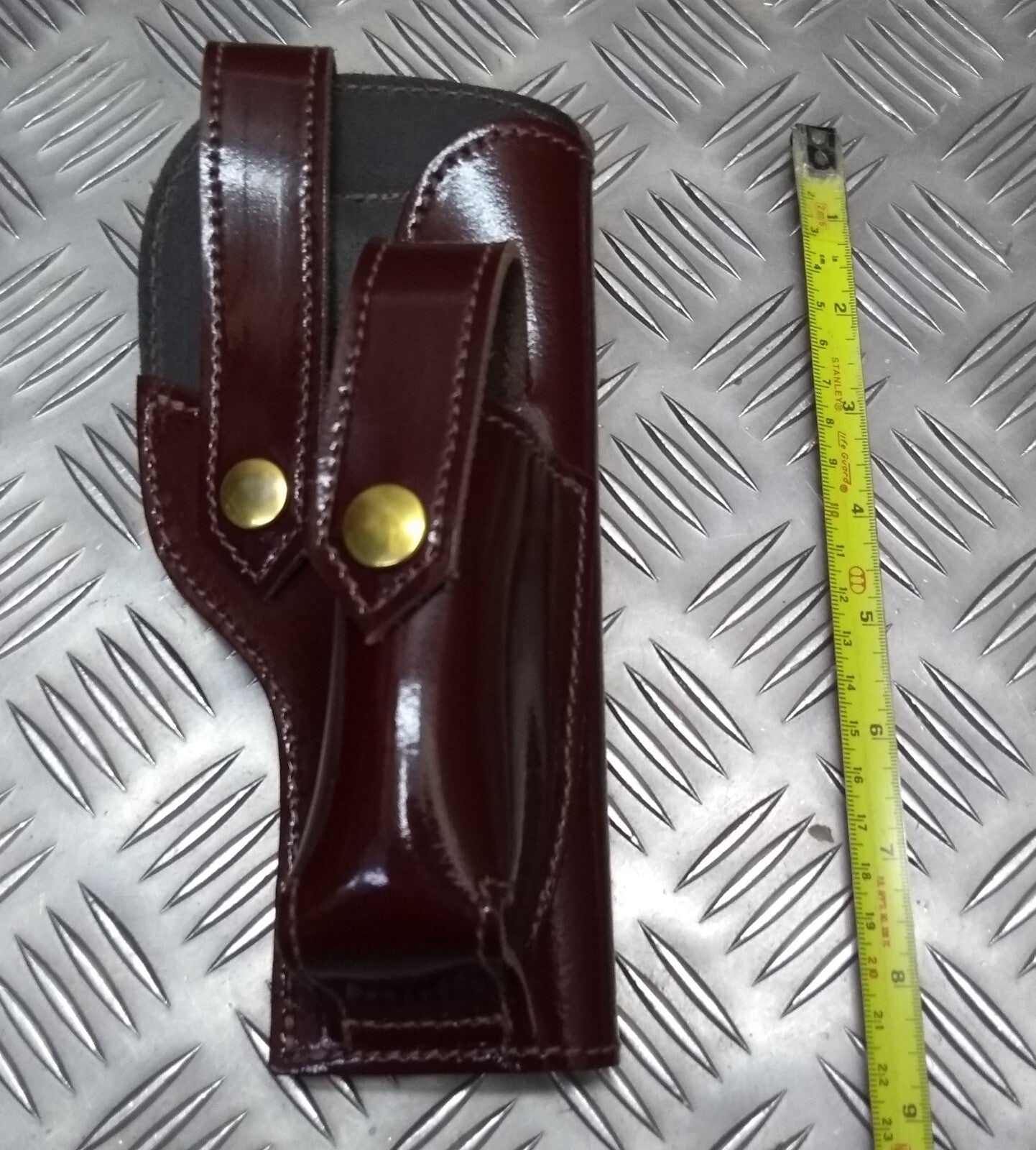 Dubai Parade Holster Brown Leather Ceremonial Issue Made in England