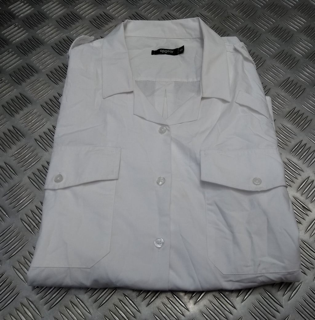 OPG White Shirt Long Sleeve British Security Style Womans Size 22