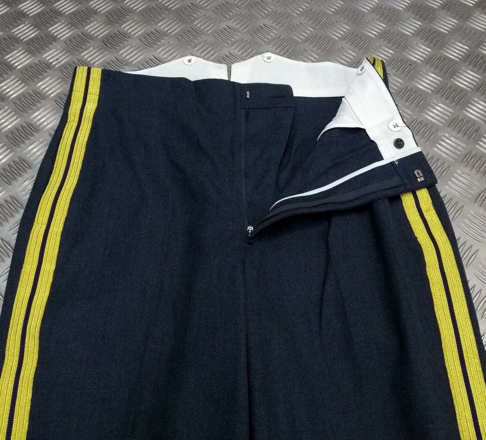 Bandsman Trousers RAF Royal Air Force Blue Grey with Stripes Musician & Bandmasters No9A.