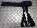 Navy Waist Sash With Tassels For Ceremonies Parades Dress