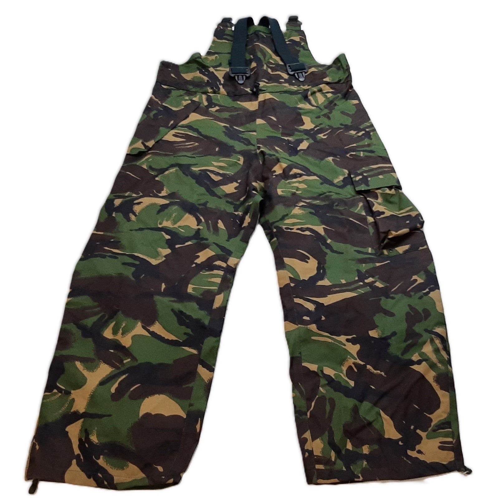Army Camo Salopettes British Forces DPM GTX Bib Front Waterproof Over Trousers