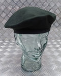 Vintage Green Beret Webb Rim Genuine UK Forces Issue Beret Uniform Cap Sz 56cm