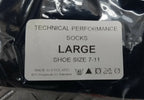 Genuine British PTI Issue Training Performance Sports Socks Blue Large